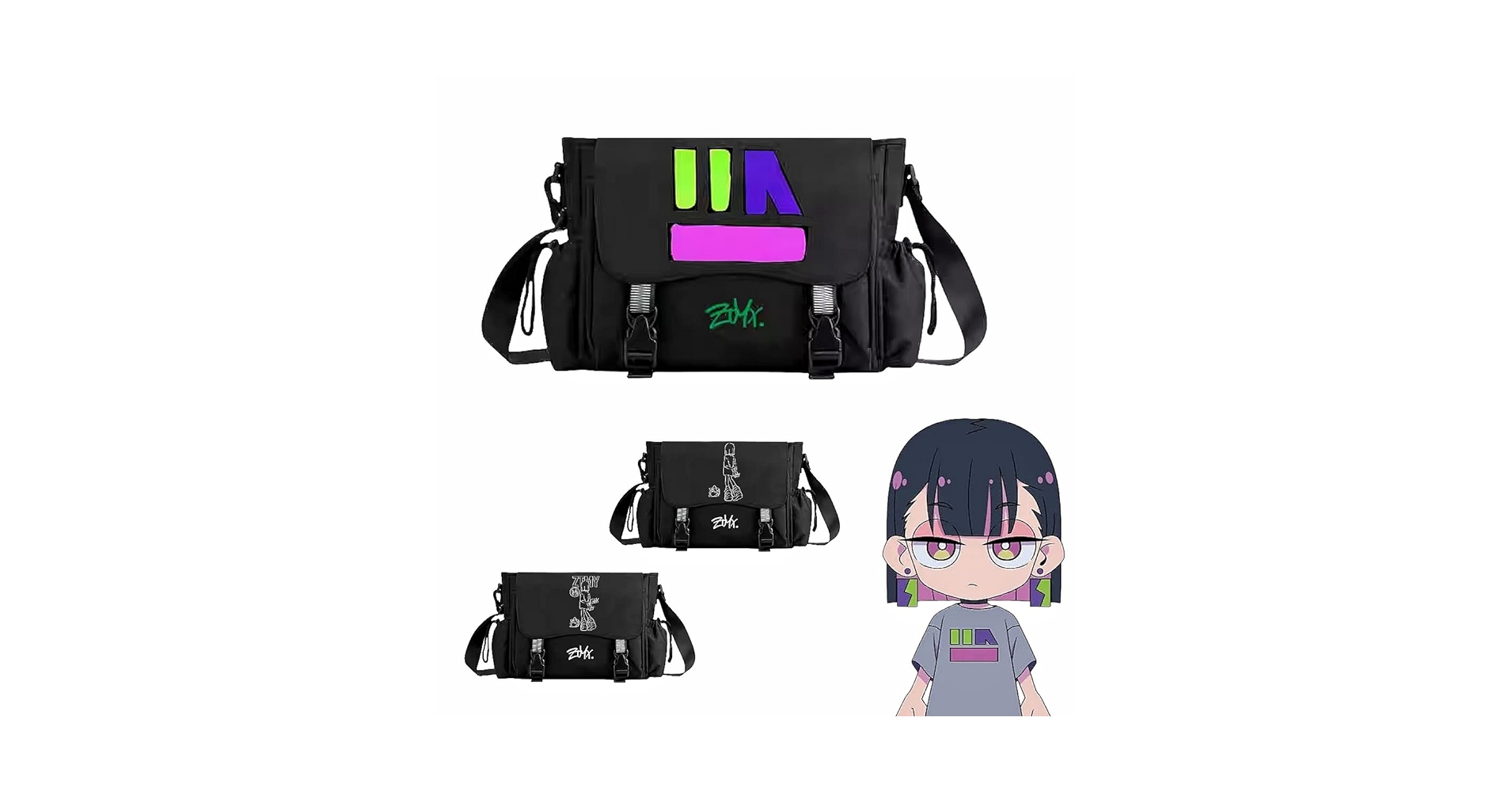 Amazon.co.jp: ずとまよ ショルダーバッグ 斜め掛けバッグ